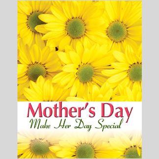 POSTER "MOTHERS DAY" 22" X 28" 