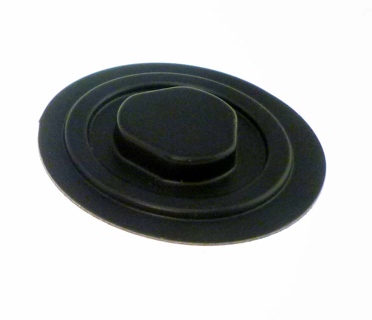 CD HUB 1-3/8" VACUUM FORM - BLACK