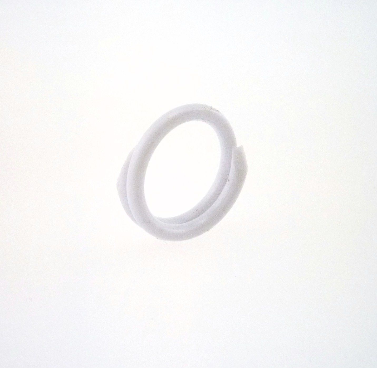 SPIRAL OVERLAP RING 11/16" I.D. - WHITE