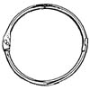 1 1/2" HINGED 'O' RINGS