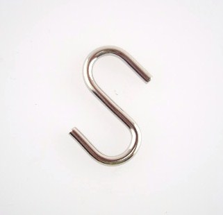 1-1/2" S-HOOK  STRAIGHT LEG GALV. STEEL