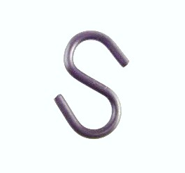 1" S-LINKS STEEL BLACK 