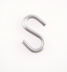 3/4" S  HOOK GALV. STEEL