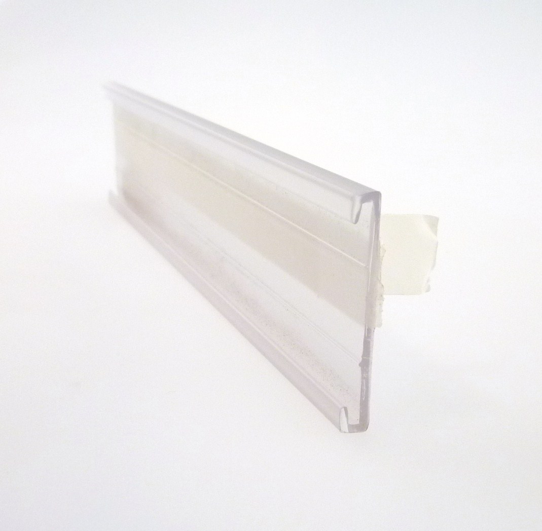 C CHANNEL 48" X 1-1/4" CLR.. W/ADH