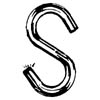 ZINC CHROMATE HEAVY DUTY S HOOK
