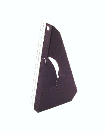 EASEL BACK WITH ADHESIVE