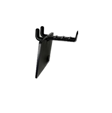 CORRUGATED HOOK PEG 1-1/2" BLACK