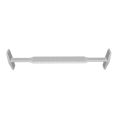 PLASTIC HANDLE  6"  40 LB. BLK