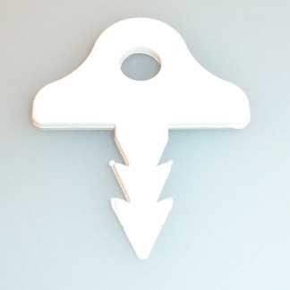 PUSH IN LOOP FOR 1/4" COROPLAST