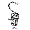 HERCULES CLIP BLACK W/ HOOK