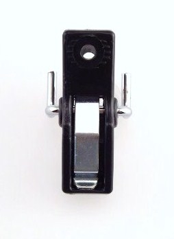 HERCULES CLIP BLACK W/ SLAT WALL ADAPTER