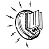 ROUND MAGNET WITH  "U"  GRIP CLIP