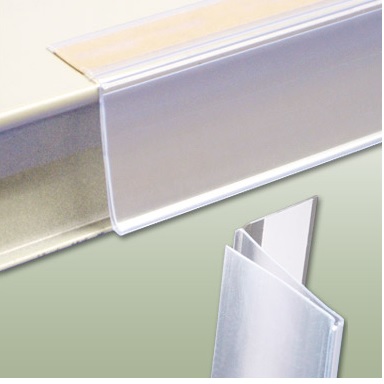 HINGED DATA CHANNEL 48"  CLEAR 