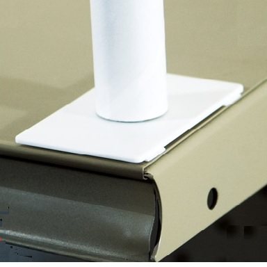 POLE FOOT PLASTIC FOR 0.83" I.D. POLE