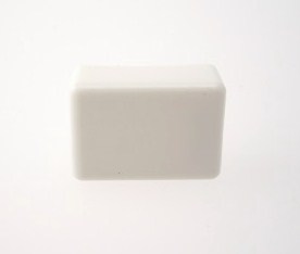 PLASTIC END CAPS WHITE
