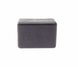 PLASTIC END CAPS BLACK