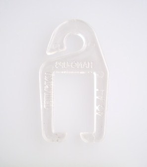 PLASTIC HANG-CLIP (CLEAR)