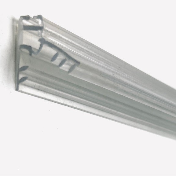 POSTER HOLDER HINGED GRIPPER CLEAR