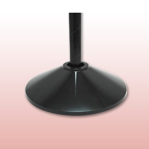 PLASTIC BASE 16" DIA- BLACK