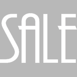 POSTER "SALE" STATIC CLING 24" X 35" WHT