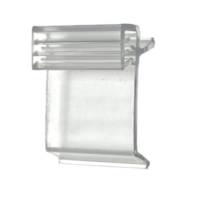 SHELF-CLIP WITH FLUSH GRIPPER