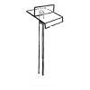 10 FT POLE FOR RETRACTABLE  SIGN SYSTEM