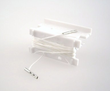 SLIDE-IN  CLIP 72" WHITE CORD