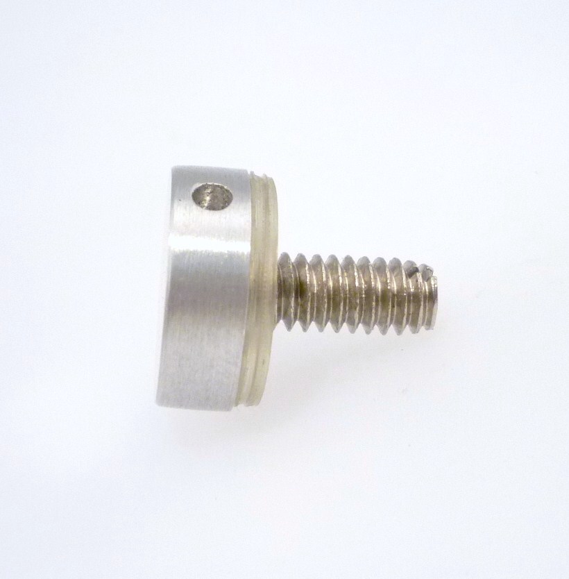 STAND-OFF SCREW 3/4" DIA  SATIN ALUM