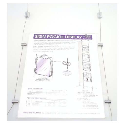 SIGN POCKET "LADDER" KIT