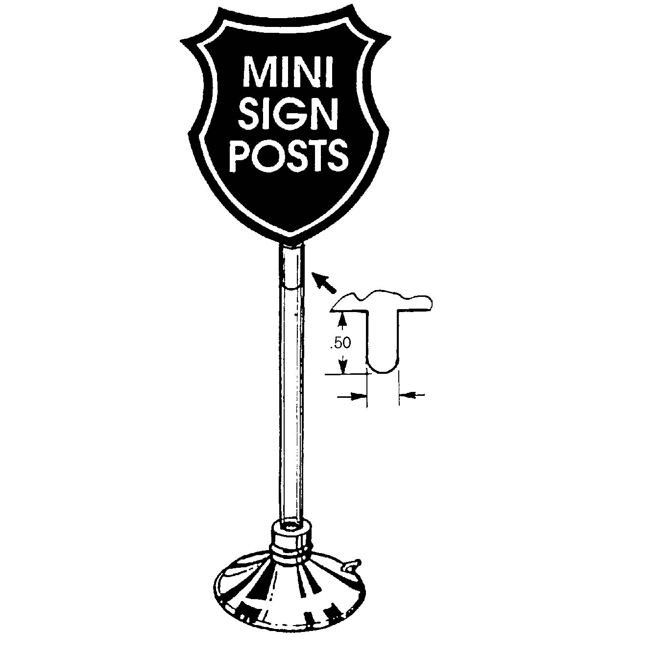 Mini Sign Posts