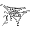 TRIARAMA 14" 3-PANEL FORMER-SKYHOOK