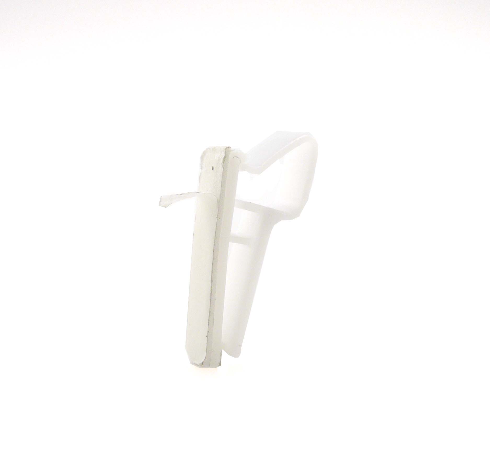 PLASTIC-CLIPS W/ADHESIVE