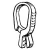 SQUEEZE CLIP WHITE
